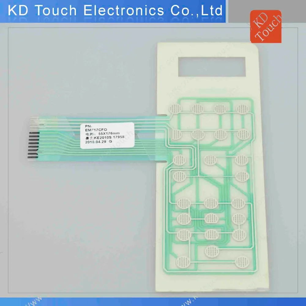 ПЭТ Мембранная схема майларовая мембранная клавиатура
