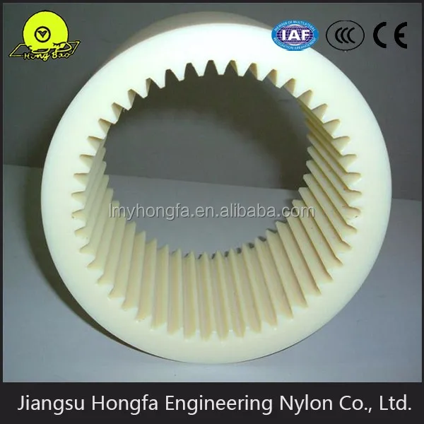 
OEM PA6 nylon annular gears for machine industry 