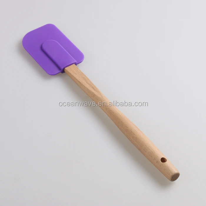 Silicone BPA Free mini plastic spatula for kitchen and bakeware tools