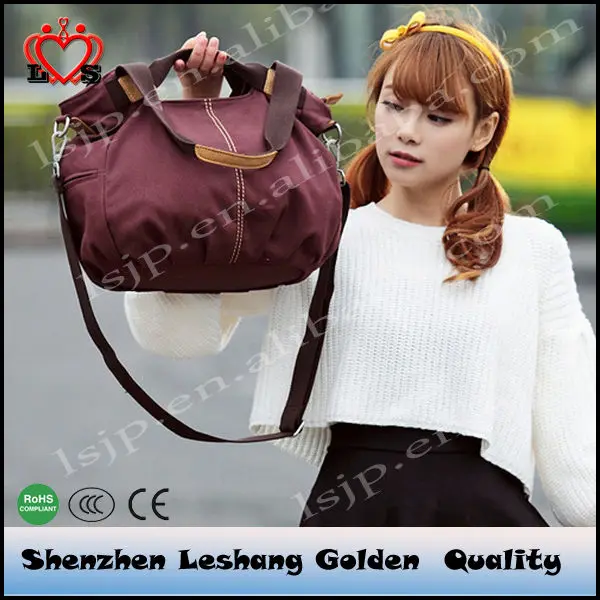 мода водонепроницаемый брезентовый мешок& 2014 новейшие сумки, мешок плеча.