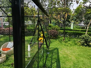 G-MORE  luxury prefab aluminum garden glass pavilion gazebo outdoor manufacturers