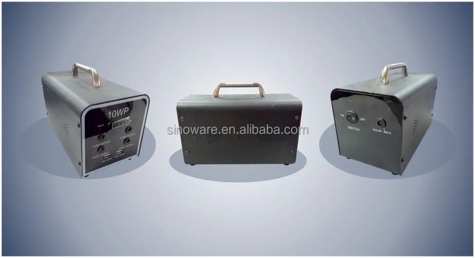 Home portable solar power system with solar panels for small homes solar plants