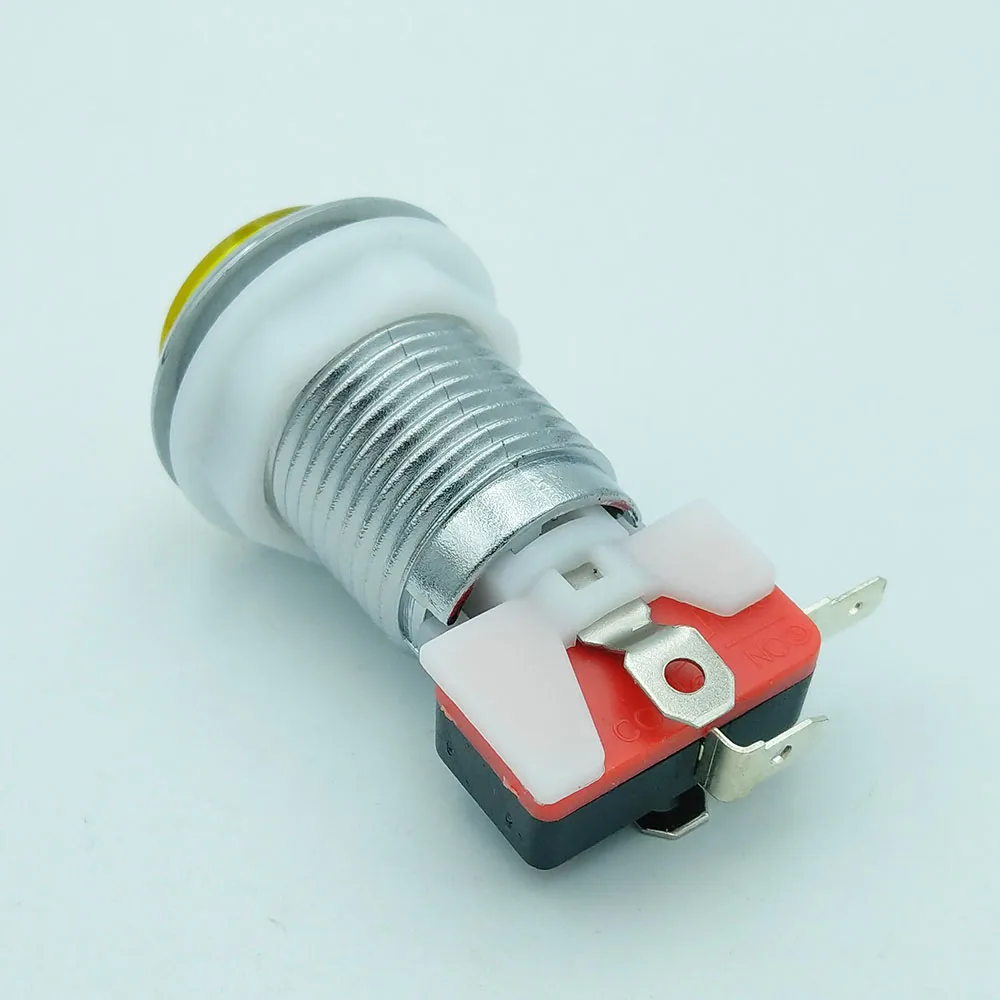 Wholesale Arcade Game Machine Round Game Push Button Arcade Lighted Push Button For Game Machine