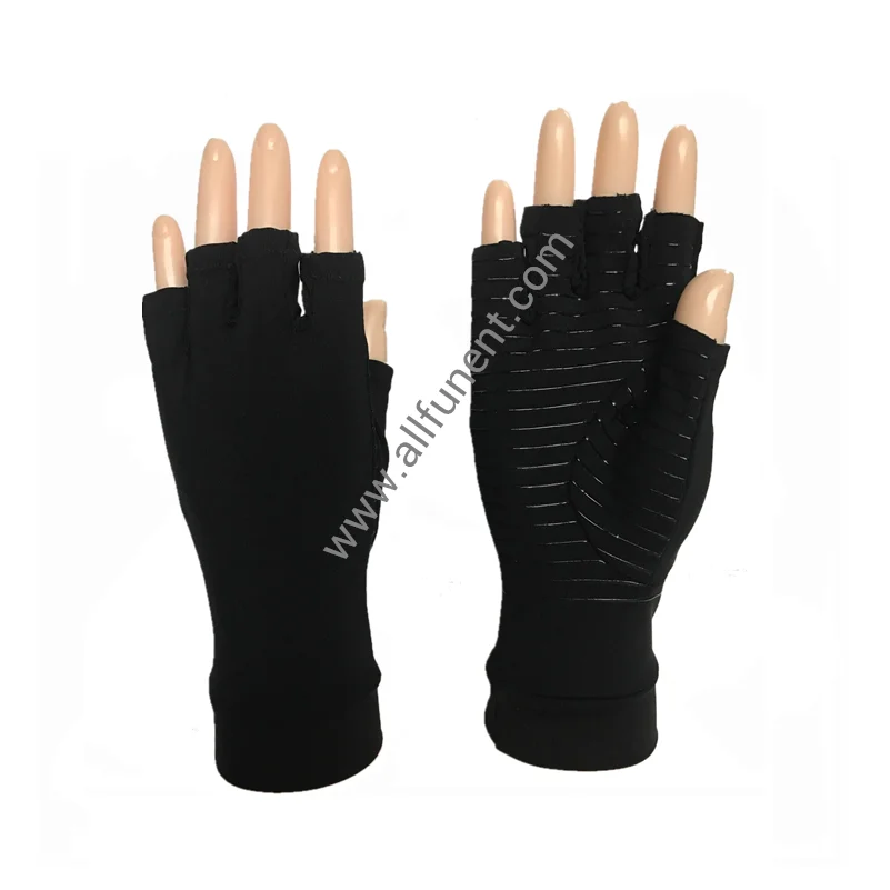 Compression Arthritis Gloves Copper Nylon Arthritis Gloves