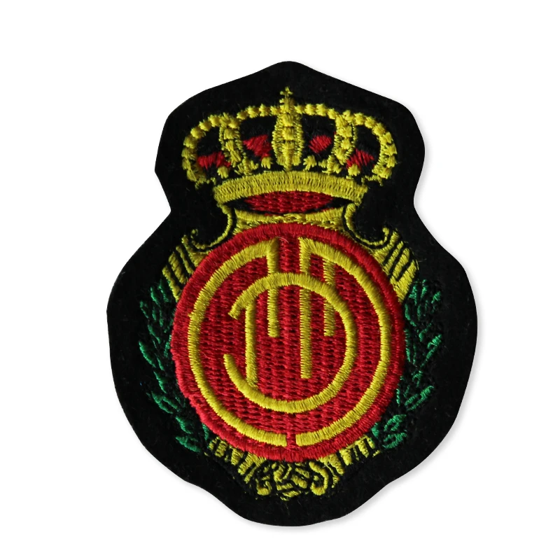 Custom Cute Embroidery iron on patch  hand made  Customized Fashion Design Embroidery sew on Patches for vest