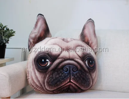 NEW 100%Cotton 3D Cute plush Cat Dog Pillow Cushion With Filling Stuffed Toy Plush Christmas cat cushion pillow