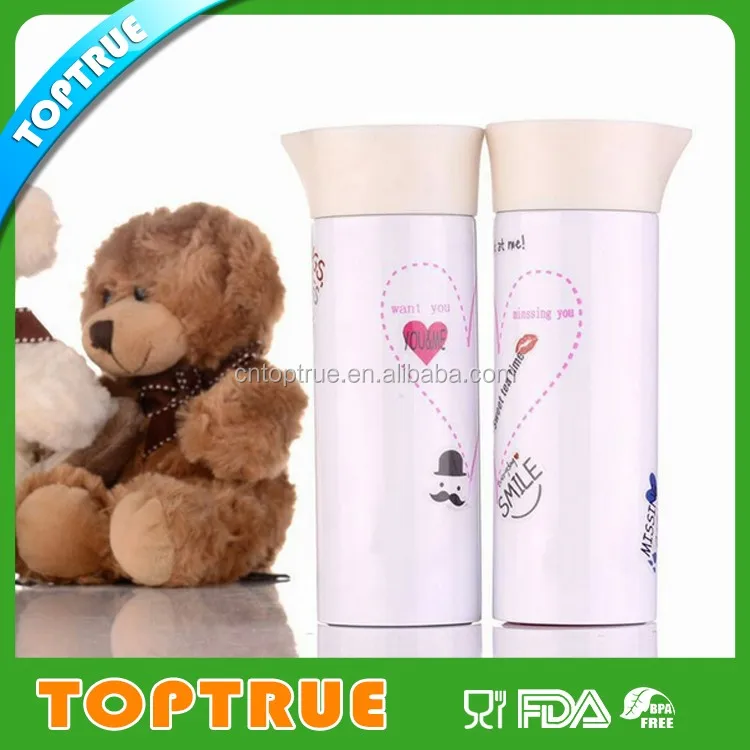 С безопасной крышкой флип двойные стенки бутылки с водой bpa бесплатно термос 500 МЛ