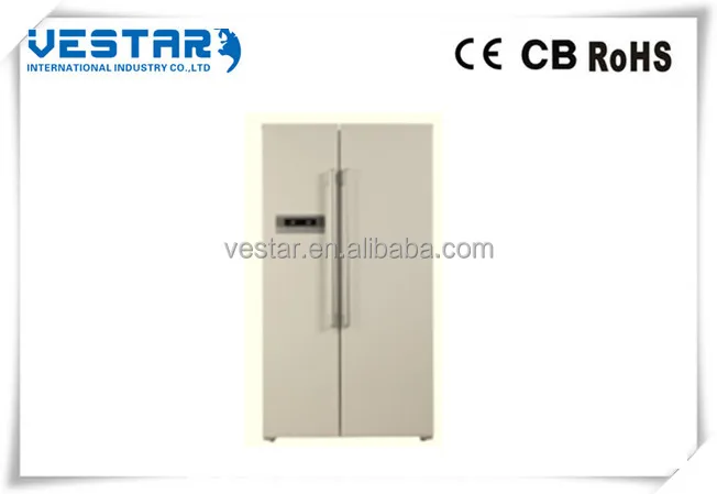 Vestar double doors 2000l refrigerator with freezersided refrigerator for kitchen appliances