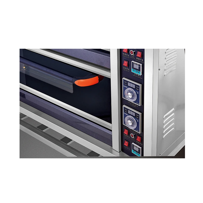 3 Layers 6 Trays Electric Pastry Deck Oven With CE Certificate