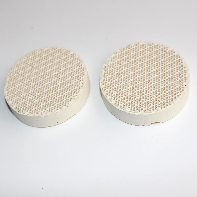 infrared honeycomb ceramic plate heater cordierite honeycomb ceramic 400 cpsi for burner