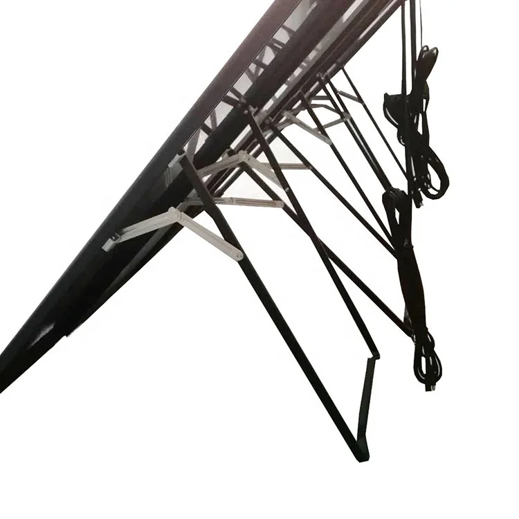 100W amorphous home solar power system solar water pump use solar panel with solar inverter charge for home or camping use