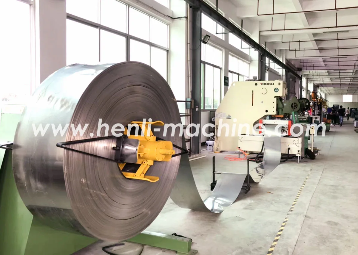 
NCF-100 CNC Automatic NC Roll Servo Zigzag Feeder Machine for Stainless Steel Circle Cutting 