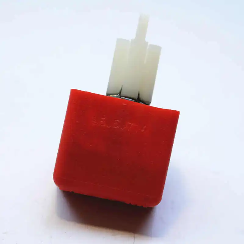 
MOTORCYCLE PARTS FLASHER RELAY RED FOR SPARE PARTS 