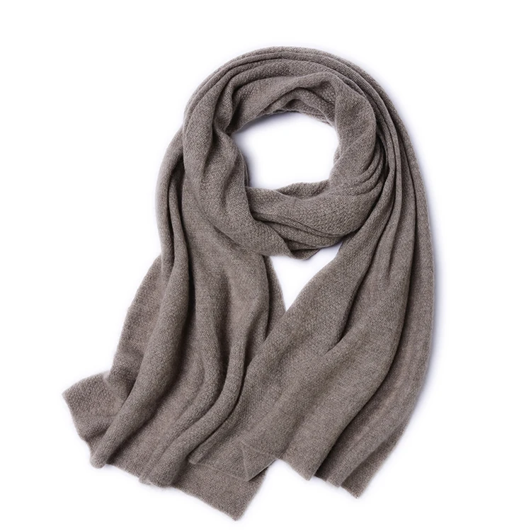 2020 Environmental Italy branded Winter Woman Knitted Cashmere Scarf