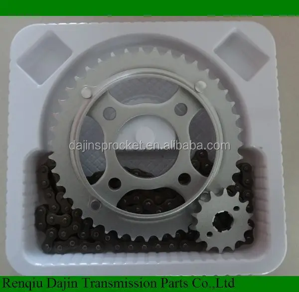 1045 steel motorcycle parts of motorcycle chain and sprocket kits front and rear sprocket
