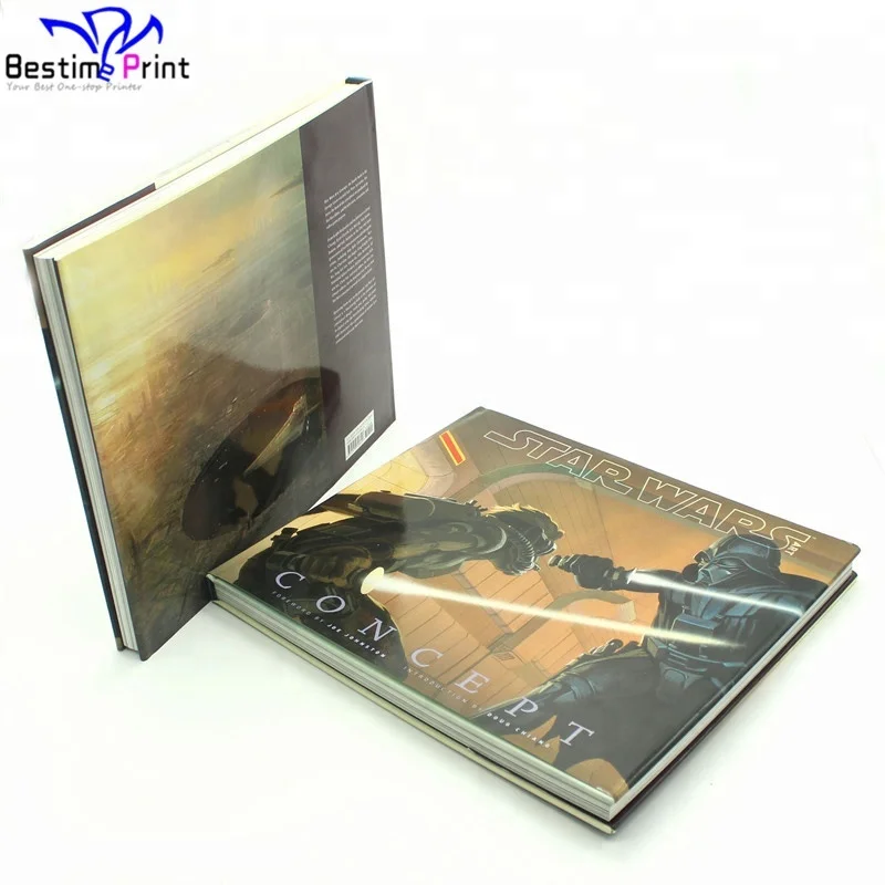 Beautiful Full Color Printing Hard Cover Artbook