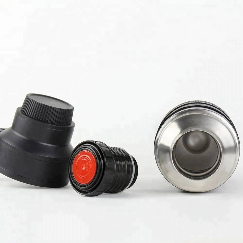 Promotional Custom Logo Camera Lens Stainless Steel Thermos Travel Bottle