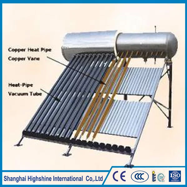 New product stainless steel solar water tank all pressure integrated copper heat pipe heater