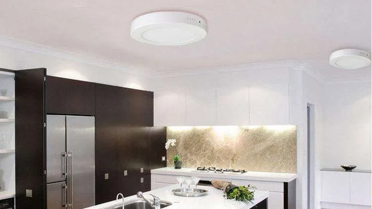 New PC SAA OEM ODM 3 years warranty embedded surface round panel home lamp led ceiling light