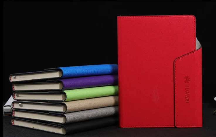 
Korean small clear heart hardcover seventy percent off leather notebook can be customized LOGO 