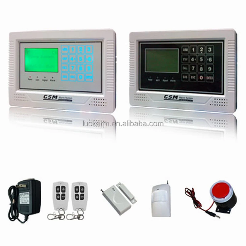 2017 smart GSM alarm system for home security