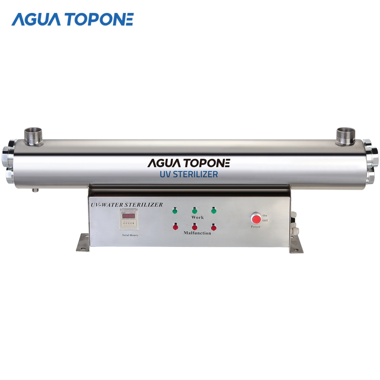 Industrial Water Treatment 50m3/Hr UV Sterilizer Water Purifying UV Light Sterilizer