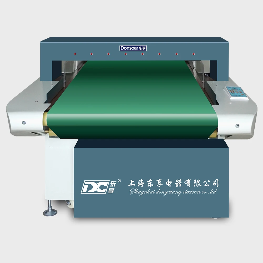 Digital conveyor wide tunnel broken needle detector for leather, clothing