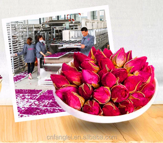 organic health dried rose bud tea rose slimming tea PET bottle packed rose tea