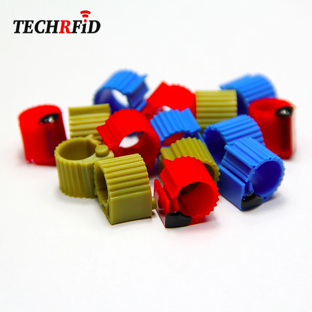 EM4305 RFID Racing Pigeon Chip Ring For Tracking