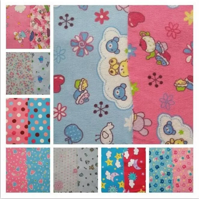 hot sale 100% cotton print flannel fabric wholesale