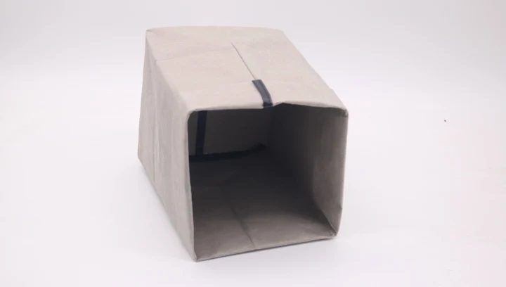 L Size Multifunction Washable Kraft Paper Bag Series, Office,Factory Storage Paper bag Reuse Low MOQ Possible