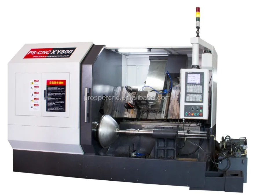 Металлический вращающийся станок с ЧПУ