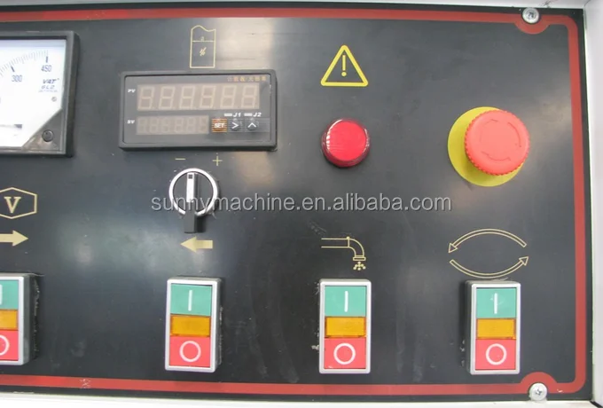 vertical straight-line Glass Edging Machine/ Glass Polishing Machine with PLC control