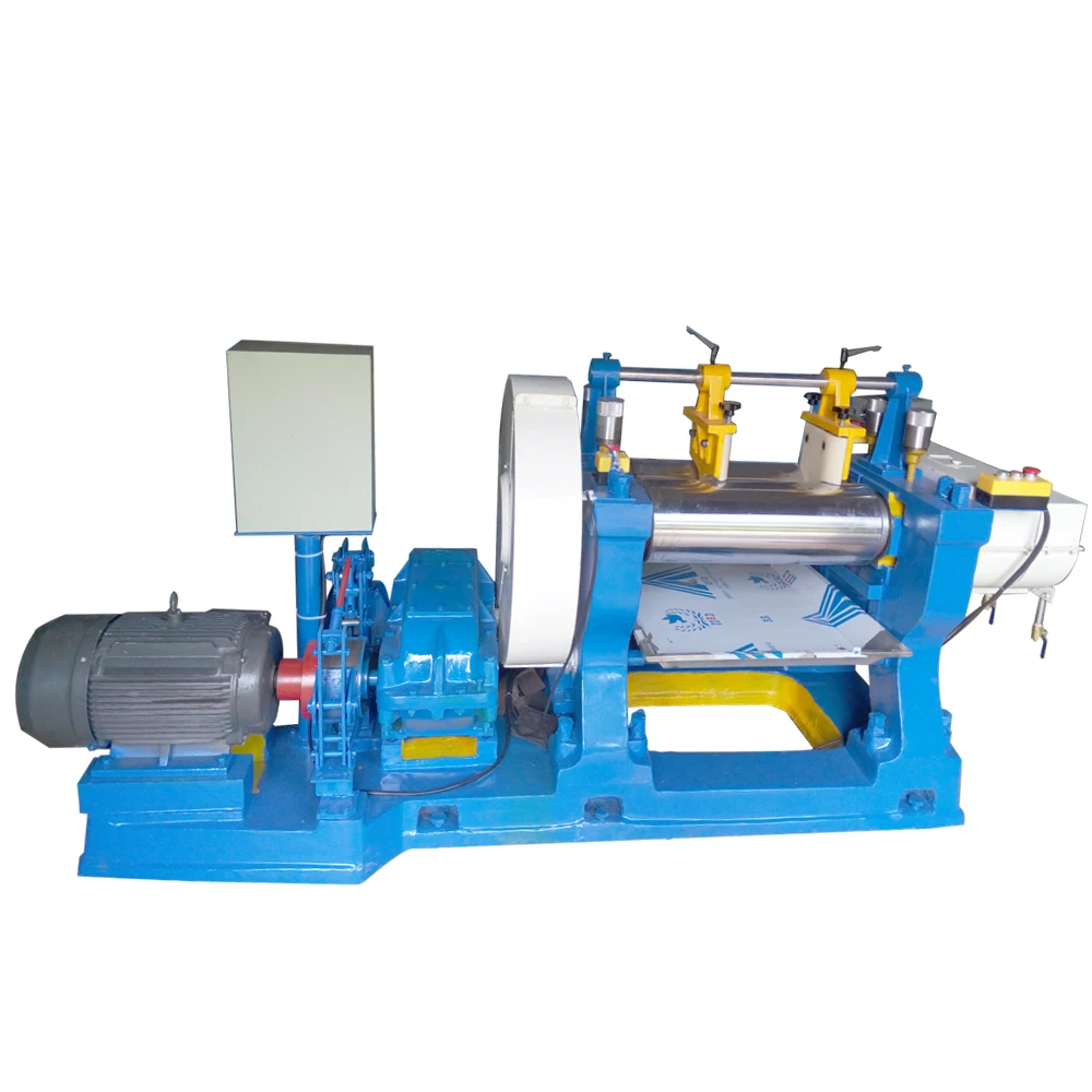 
Two Roll Silicone Plastic Rubber Milling Open Mixing Mill 