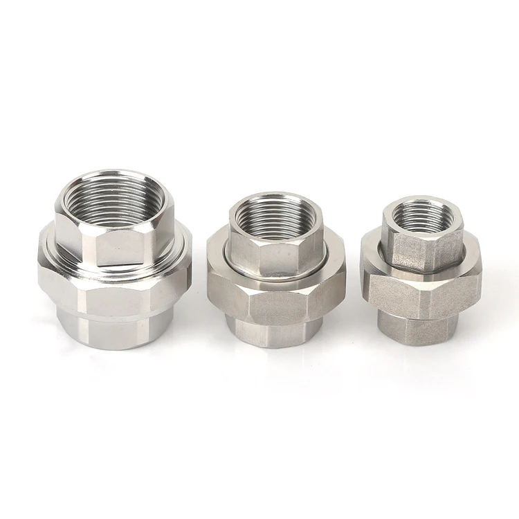 Butt weld union brass with o-ring