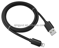 Long Fast Charger  For iPhone SE/6/7/8/XS/XR/11 12 PRO, 3 miter Aluminum Nylon Braided USB Data Sync For iPhone Charging Cable