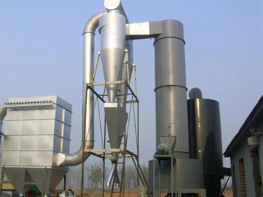 Industrial hot air spin flash dryer drying equipment for Inorganic salt