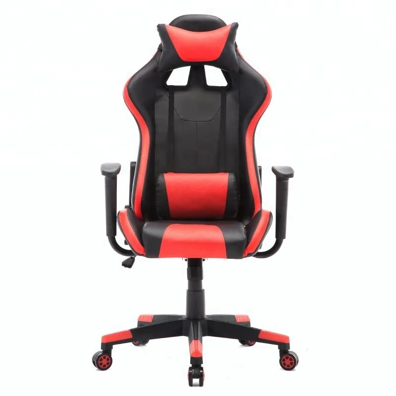 Недорогой красный удобный напольный игровой стул silla 2023 года с откидывающейся спинкой 1