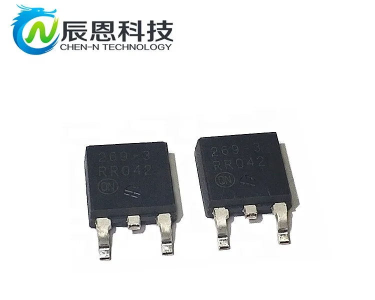(Hot offer) Linear Voltage Regulator IC Positive Fixed 1 Output 3.3V 800mA  MC33269DTRK-3.3G