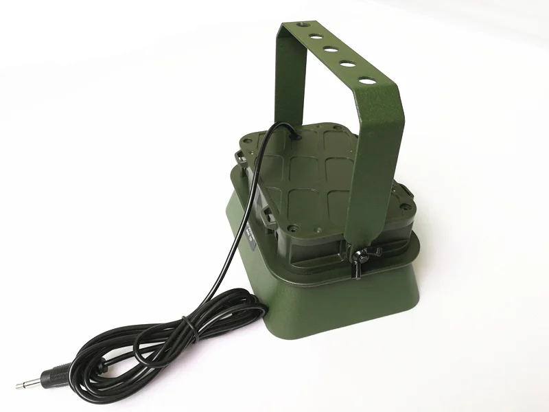 Водонепроницаемый металлический кронштейн для Открытый Охота Птица абонент mp3 громче 12V 60 Вт 160db динамик BK1221 птица абонент охотничьи динамик