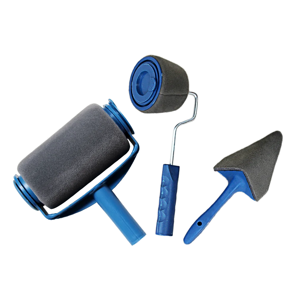 new products 2023 Based Sponge Paint Runner Pro Flocked Edger Brush Corner Pad Resting Tray Easy Pour Jug With Extension Pole