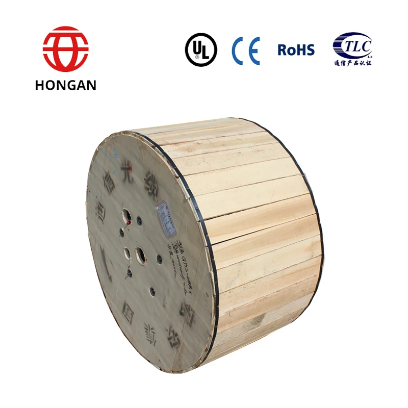 Corning fiber single mode jelly compound aromord optical cable 24 core