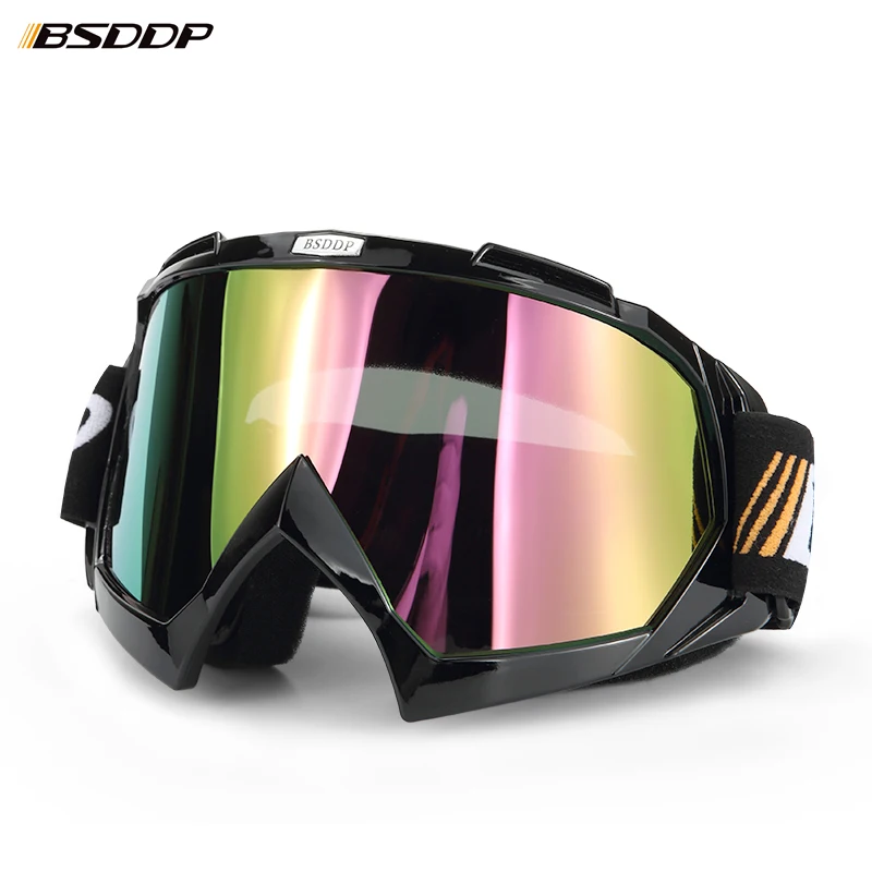 BSDDP 0902 Motocross Goggles Cross Country Ski Snowboard ATV Mask Oculos Gafas Motocross Motorcycle Helmet MX Goggle Spectacles
