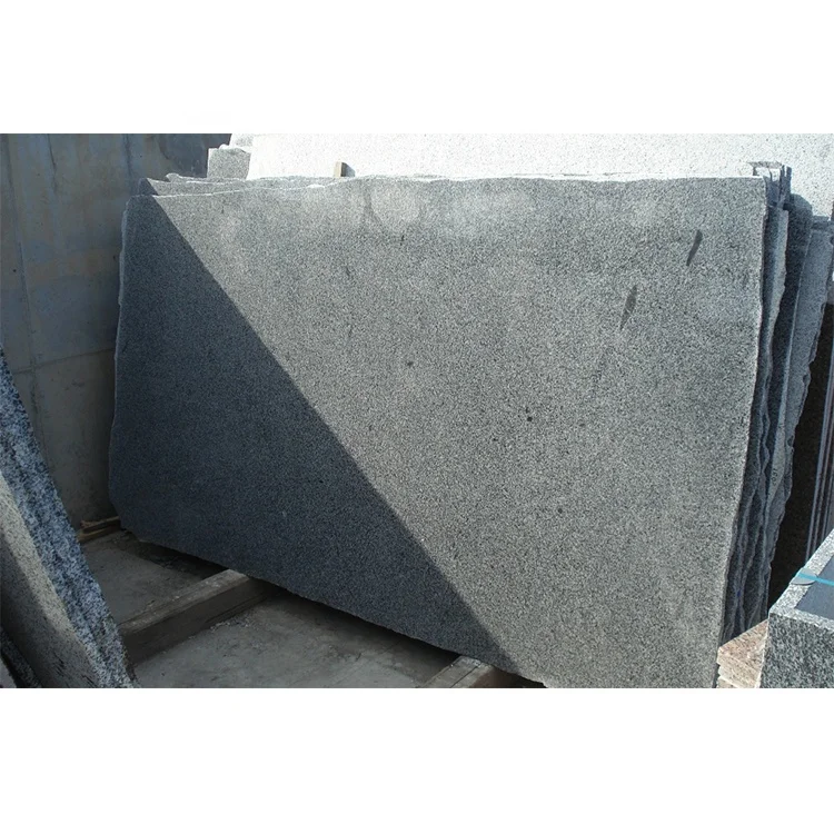 
Ukraine hammered flamed polished decorative facing monument cheap natural grey stone granite tile 