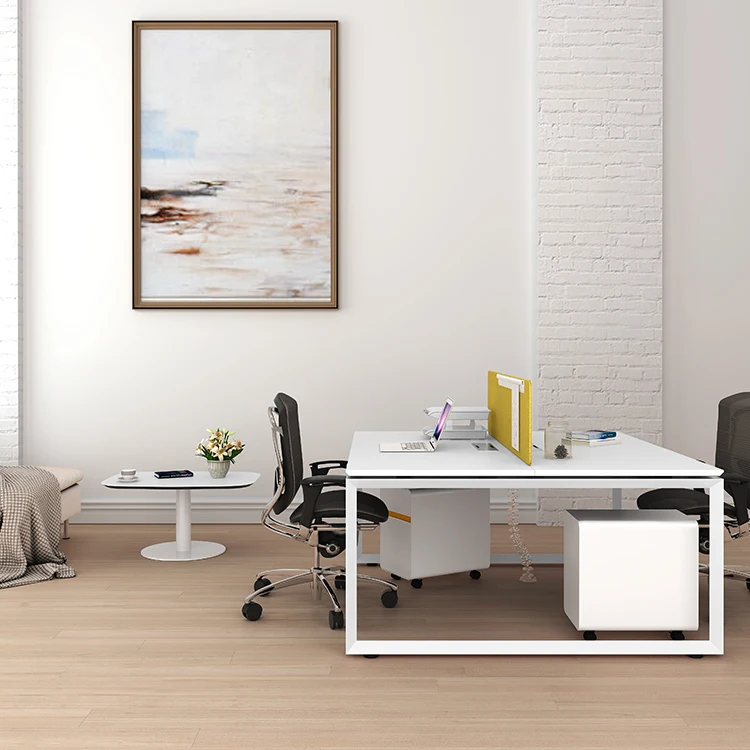 
Simple design standard dimensions wonderful melamine furniture modular 2 person office desk 