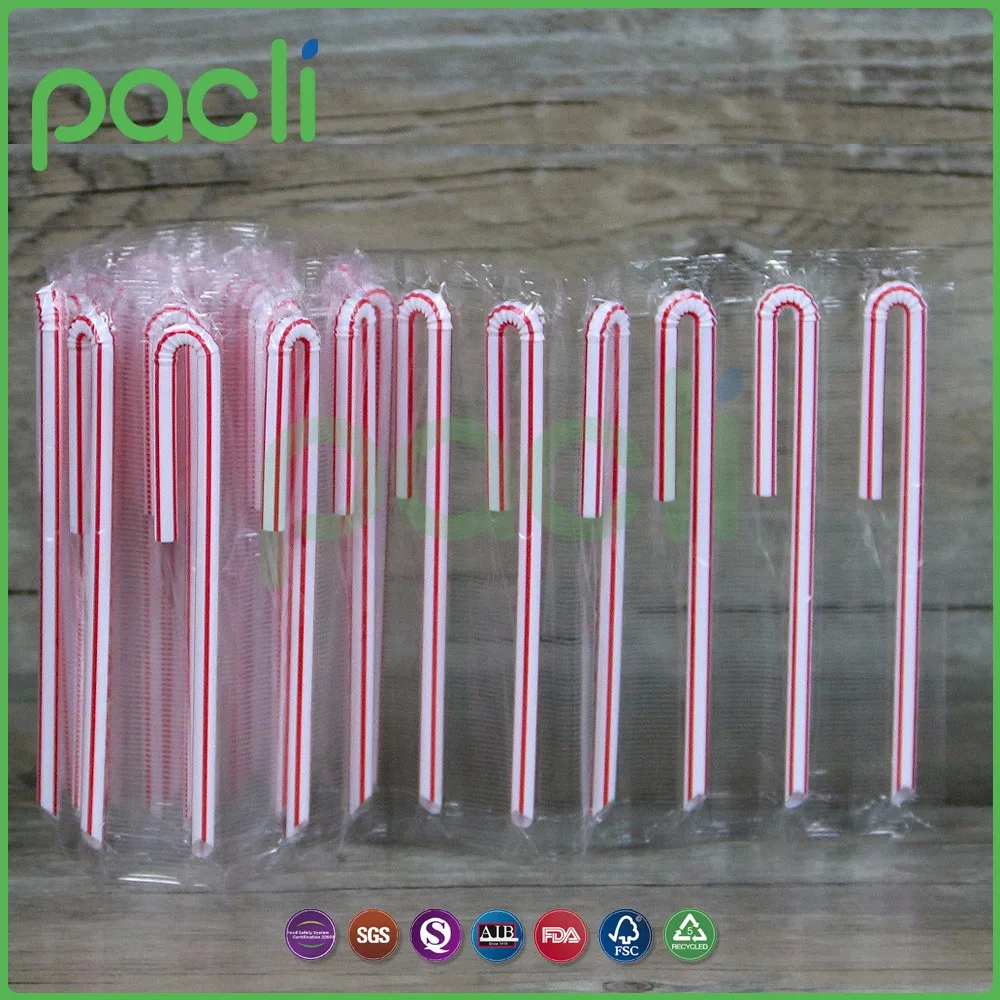 Food Grade PP plastic retractable drinking straws