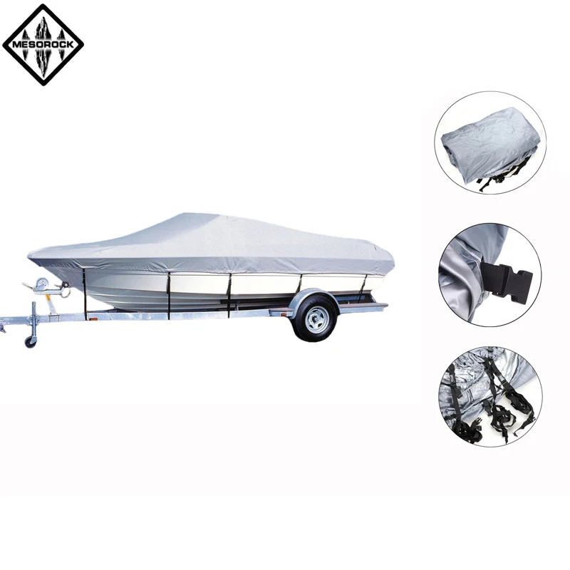 Waterproof trailerable boat cover 11-13ft in high quality oxford fabric