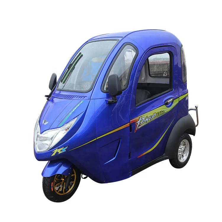 
China 3 wheel scooter disabled enclosed adult electric tricycle electric scooter1000w 