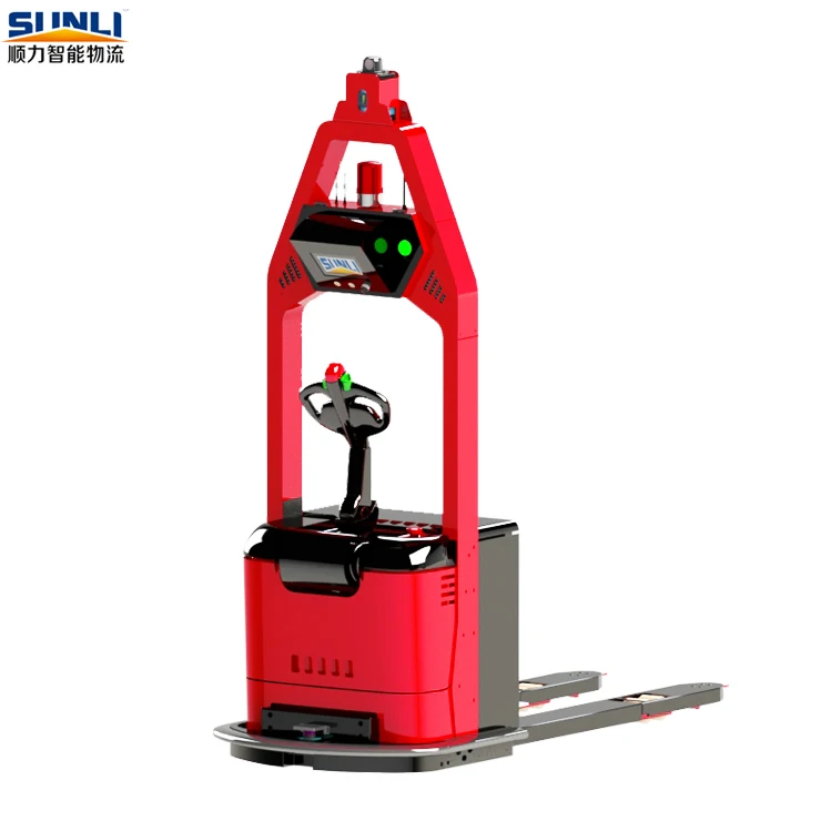 Интеллектуальный навигационный вилочный погрузчик переносного типа, Автоматические Управляемые транспортные средства (AGV) для обработки поддонов