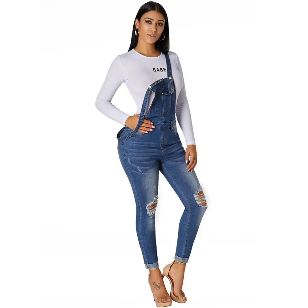 
Fashion American Wholesales Fit Overalls Long Jeans For Women 